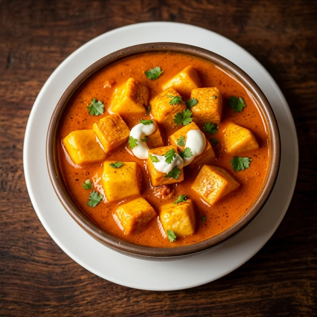 Shahi Paneer at The Butter Kitchen Indian Restaurant Sherwood Park AB